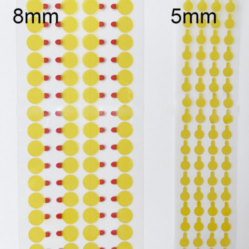Pour iPhone / Huawei / OPPO / Xiaomi 100pcs / Set 5mm Caméra Face ID Dot Matrix Protection Autocollant SH6901280-03