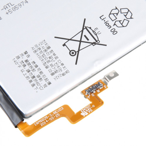 Pour Blackberry Passport Q30 3400mAh Remplacement de la batterie BAT-58107-003 SH8106655-00