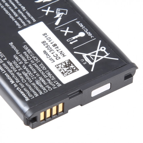 Pour Blackberry Q10 NS-1 NX-1 2100mAh Remplacement de la batterie BAT-52961-003 SH8108749-00