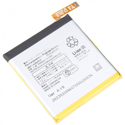 Pour le remplacement de la batterie Sharp R1 3550mAh UBAT I A280AFN1 SH8502552-00