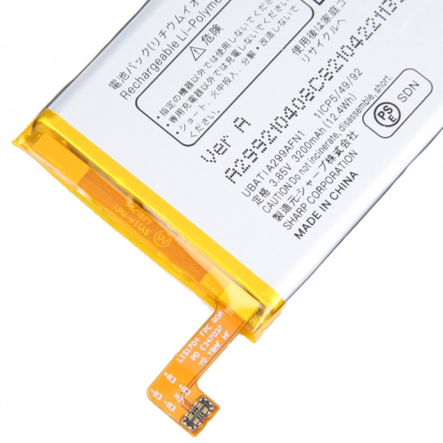 Remplacement de la batterie pour Sharp AQUOS R3 808SH SH-04L SHV44 SH-R10 3200mAh SH85061833-00