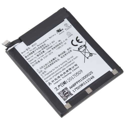 Pour le remplacement de la batterie du téléphone essentiel PH-1 3500mAh HE323 SH85111796-00
