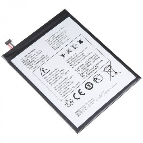 Pour Alcatel Joy Tab 9029Z 4000mAh Remplacement de la batterie TLp040K7 SH940275-00