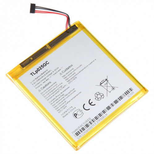 Pour Alcatel Pixi 4 5.0 5045J/T 2000mAh Remplacement de la batterie TLi020F7/F1 SH94101872-00