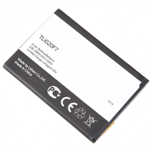 Pour Alcatel 7 LTE OT-6062W/6062 3860mAh Remplacement de la batterie TLp038C1 SH94111282-00