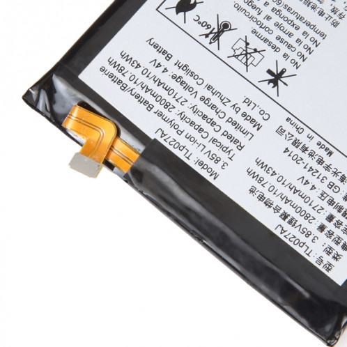 Remplacement de la batterie pour Alcatel One Touch POP 8 P320A TLP041CC 4060mAh SH9413258-00