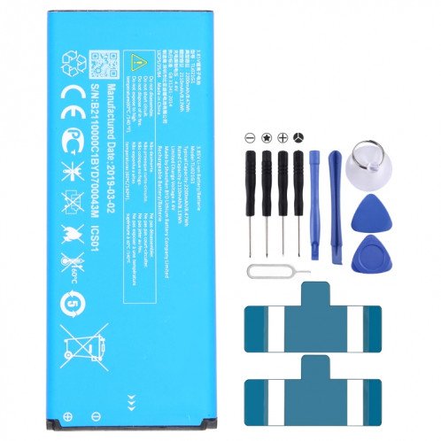 Pour TCL A1 A501DL Insight 5005r 2200mAh Remplacement de la batterie TLi021G1 SH94161459-00