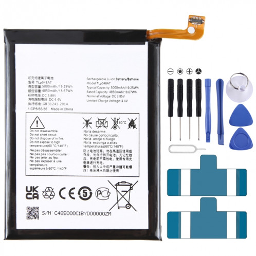 Pour le remplacement de la batterie TCL 30XL T701DL 4850mAh TLP048A7 SH9418191-00