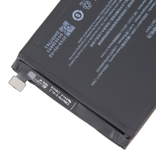 Pour ZTE Nubia Z11 NX531J 3000mAh Remplacement de la batterie Li3829T44P6h806435 SH0208126-00