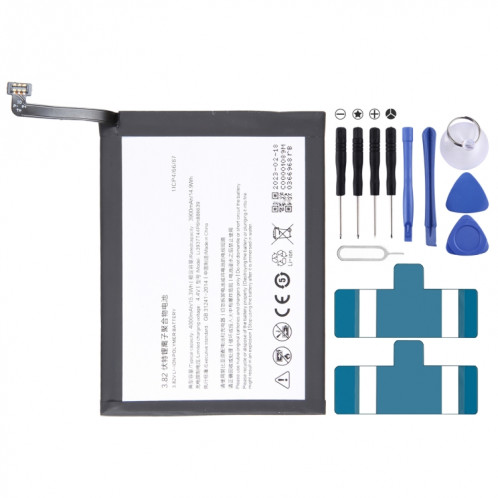 Pour ZTE Nubia X NX616J NX609J 4000mAh Remplacement de la batterie Li3937T44P6h886639 SH02091621-00