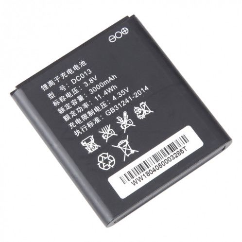 Pour ZTE Nubia WD670 4G 3000mAh Remplacement de la batterie DC013 SH021195-00
