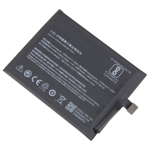 Pour ZTE Nubia Z17 MINI NX569J NX569H 3200mAh Remplacement de la batterie Li3829T44P6h796136 SH06081909-00