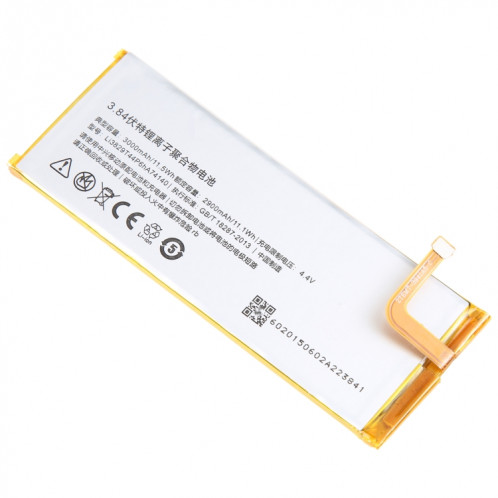 Pour ZTE Nubia Z9 mini NX511J 3000mAh Remplacement de la batterie Li3829T44P6hA74140 SH06131255-00