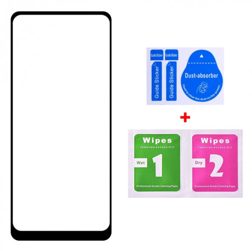 Pour Motorola Moto G Play 2023 Full Glue Full Cover Film de protection d'écran en verre trempé SH11041138-08
