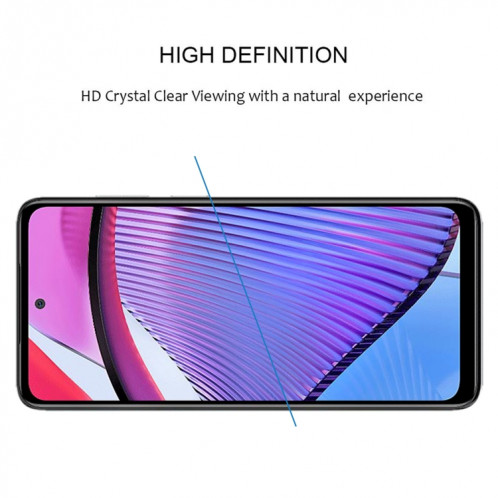 Pour Motorola Moto G Power 5G 25pcs Full Glue Full Cover Film de protection d'écran en verre trempé SH1401498-07