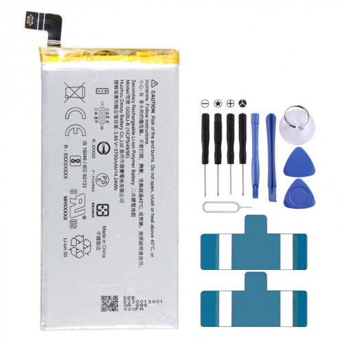 Pour le remplacement de la batterie Google Pixel 4 XL 3700mAh G020J-B SH16021680-00