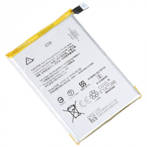 Pour le remplacement de la batterie Google Pixel 3 XL 3430mAh G013C-B SH16061653-00