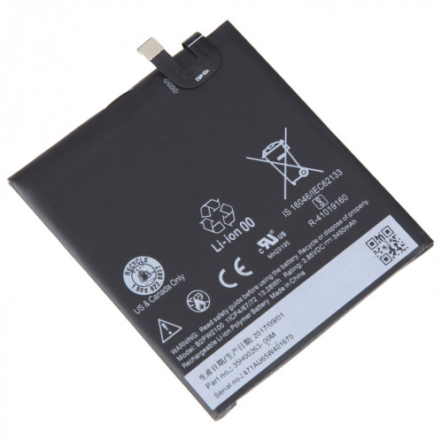 Pour le remplacement de la batterie Google Pixel XL 3450mAh B2PW2100 SH1609281-00