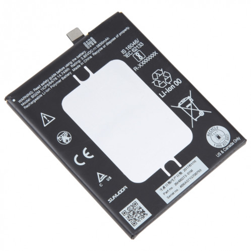 Pour Google Pixel 2 XL LG Edition 3830mAh Remplacement de la batterie BG2M SH16131970-00