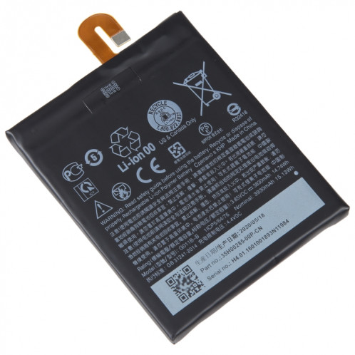 Pour Google Pixel 2 XL HTC Edition 3830mAh Remplacement de la batterie G011B-B SH16171967-00