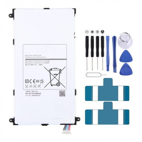 Remplacement de la batterie pour Samsung Galaxy Tab Pro 8.4 SM-T320/T321/T325 300mAh SH18091708-00
