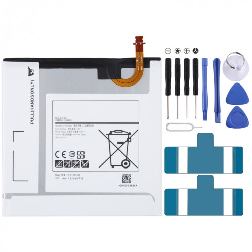 Remplacement de la batterie pour Samsung Galaxy Tab E 8 SM-T377/T360/T367/T370 300mAh SH1810705-00
