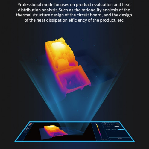 Caméra d'analyse d'imagerie thermique infrarouge Qianli MEGA-IDEA Super IR Cam 2S 3D SQ4690604-012