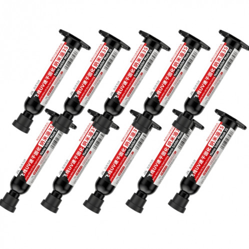 10pcs Qianli MEGA-IDEA Nano masque de soudure 3S fil de saut colle à séchage rapide UV SQ97051401-07