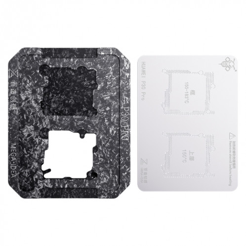 Pour Huawei P30 Pro Qianli Mega-idea Plateforme de reballage BGA de positionnement de cadre central multifonctionnel SQ03051489-010