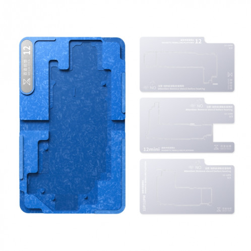Pour iPhone 12 Series Qianli Mega-idea Plate-forme de reballage BGA de positionnement de cadre central multifonctionnel SQ0315809-010