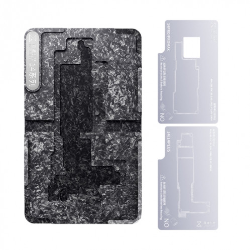 Pour iPhone 14 Series Qianli Mega-idea Plateforme de reballage BGA de positionnement de cadre central multifonctionnel SQ0318899-010