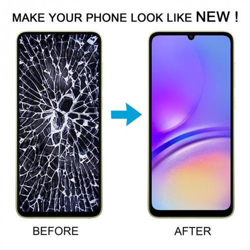 Pour Samsung Galaxy A05 SM-A055 écran LCD d'origine avec numériseur assemblage complet SH92061964-07