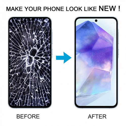 Pour Samsung Galaxy A55 SM-A556B écran LCD d'origine avec numériseur assemblage complet SH92071035-07