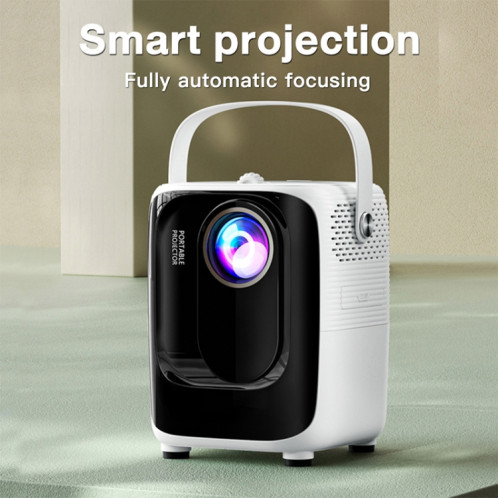 A007 Projecteur LED intelligent portable 1280 x 720 HD 113 ANSI, prise : prise US (noir) SH504B1717-016