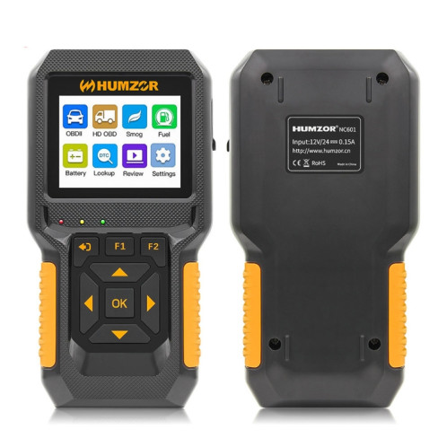 HUMZOR NC601 12-24V Voiture et Camion OBD2 Outil de Diagnostic Outil de Diagnostic SH53091986-09