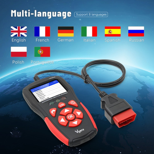 Lecteur de code de voiture Vgate VR800 Scanner de diagnostic OBD2 SV54131736-09