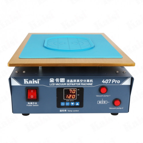 Kaisi 407 Pro Machine de séparation d'écran LCD à double pompe à vide de 18 pouces () SK601C585-09