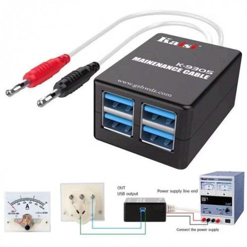 Câble de démarrage d'activation d'alimentation Kaisi K-9035 pour iPhone 6 à 14 Pro Max SK54291003-08