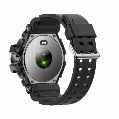 LC16 1,32 pouces IP68 Montre intelligente de sport de plein air étanche, prise en charge des appels Bluetooth / surveillance de la fréquence cardiaque (noir) SH801A1876-013
