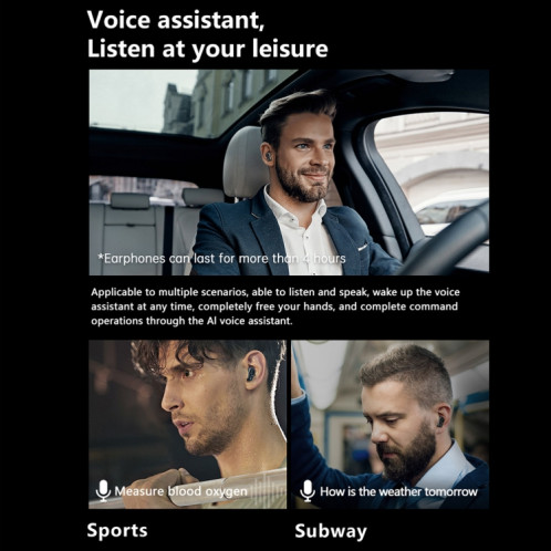 N22 2 en 1 1,96 pouces HD Display Sport Bluetooth Call Earphone Smart Watch (Vert) SH201D1082-017