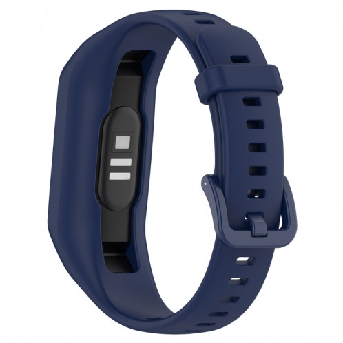Pour Keep Band B2 Bracelet de montre en silicone intégré de couleur unie (bleu marine) SH301B621-09