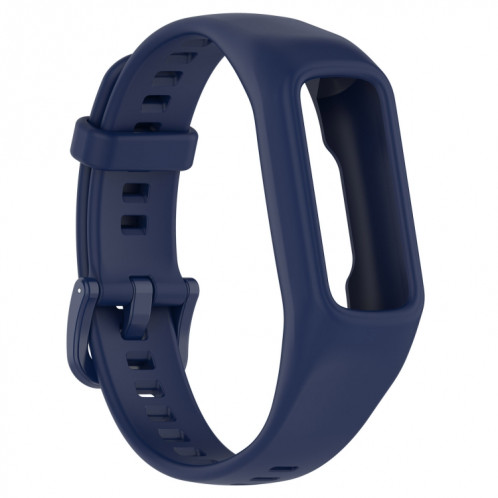 Pour Keep Band B2 Bracelet de montre en silicone intégré de couleur unie (bleu marine) SH301B621-09