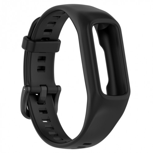 Pour Keep Band B2 Bracelet de montre en silicone intégré de couleur unie (noir) SH301C237-09
