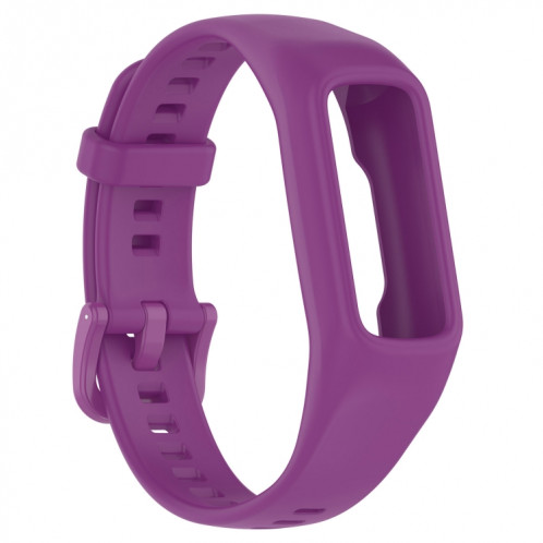Pour Keep Band B2 Bracelet de montre en silicone intégré de couleur unie (violet) SH301F881-09