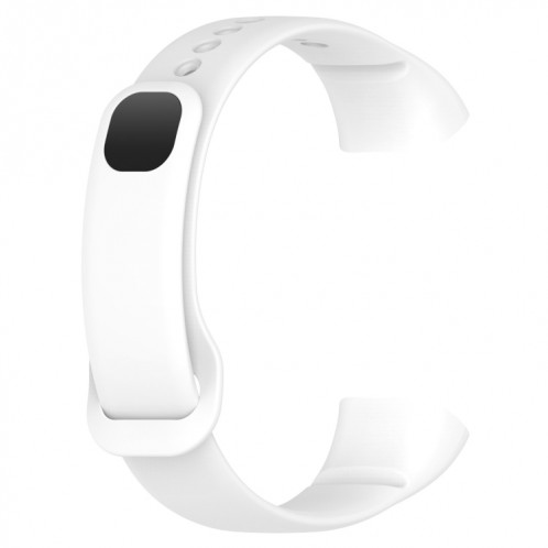 Pour Mambo Band 5 / 5S Bracelet de montre de remplacement en silicone de couleur unie (blanc) SH901A1391-09