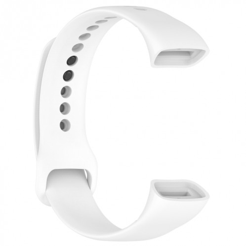 Pour Mambo Band 5 / 5S Bracelet de montre de remplacement en silicone de couleur unie (blanc) SH901A1391-09