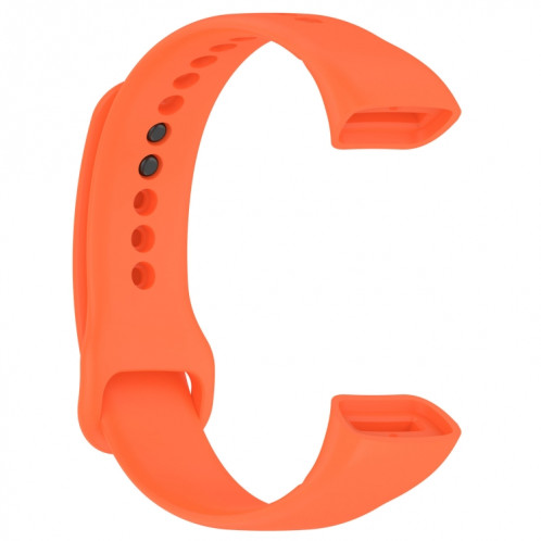 Pour Mambo Band 5 / 5S Bracelet de montre de remplacement en silicone de couleur unie (Orange) SH901B415-09