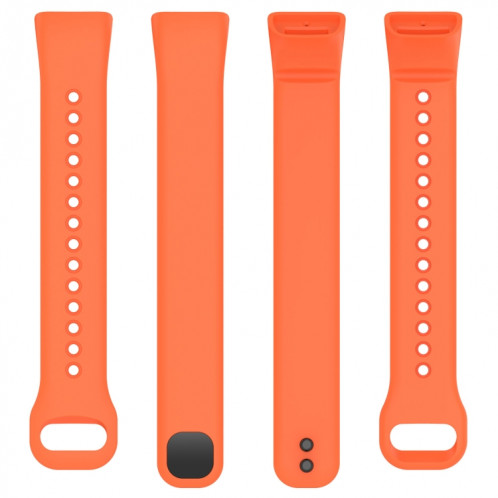 Pour Mambo Band 5 / 5S Bracelet de montre de remplacement en silicone de couleur unie (Orange) SH901B415-09