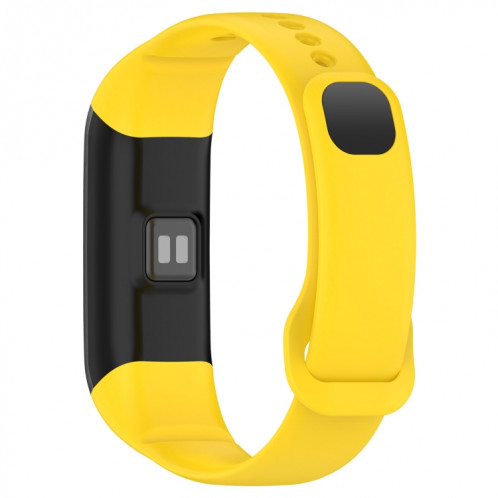 Pour Mambo Band 5 / 5S Bracelet de montre de remplacement en silicone de couleur unie (jaune) SH901D1294-09