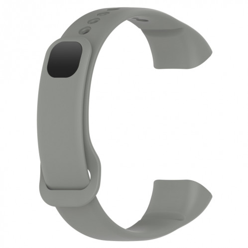 Pour Mambo Band 5 / 5S Bracelet de montre de remplacement en silicone de couleur unie (gris) SH901E1354-09